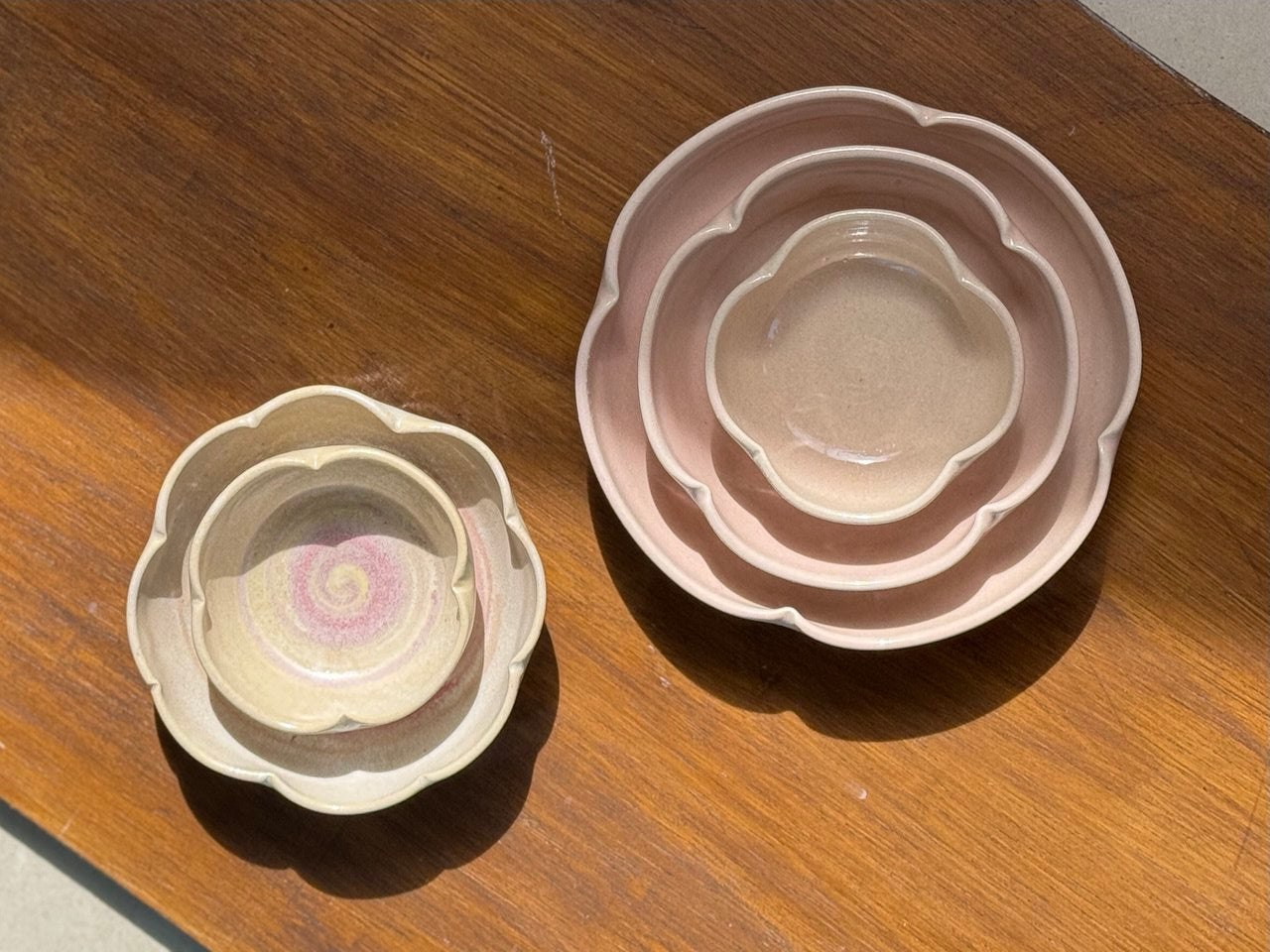 Sakura Nesting Dishes