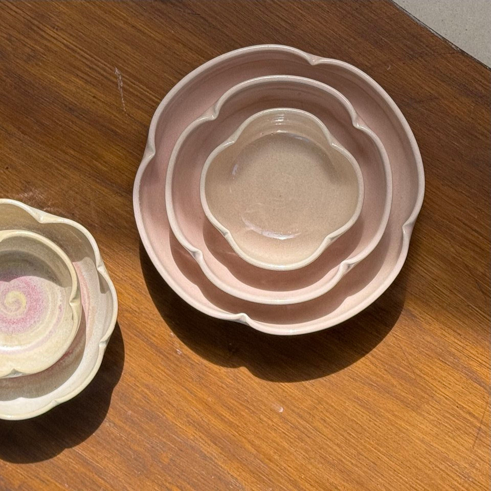 Sakura Nesting Dishes - PINK